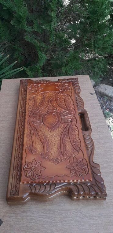 Nərdlər: Məhsul: Ağacdan oyma nərd taxtası (bir neçə fərqli naxışlı model) — 6