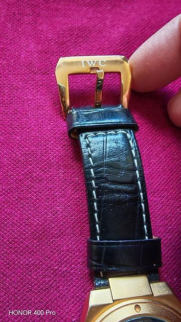 Ručni satovi: IWC Schaffhausen ručni sat – hronograf, zlatno kućište - Analogni — 5