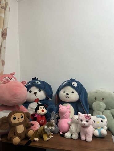 Игрушки: Мягкие игрушки НОВЫЕ ДЕШЕВО Многие с этикетками цена от 50 сом большие — 4