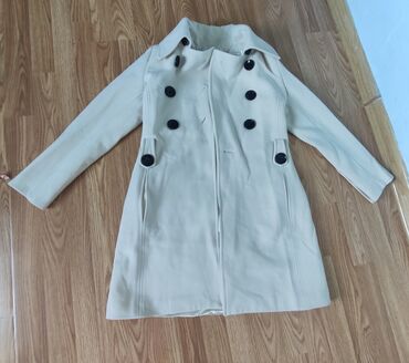 пальто белое: Пальто, L (EU 40)