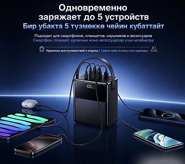 charge 1050: Внешний аккумулятор Power Bank Remax FP-1 100000 мАч — быстрая зарядка — 6