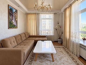 Продажа квартир: 1 комната, 42 м², 12 мкр Элитка, 3 этаж, Евроремонт — 4