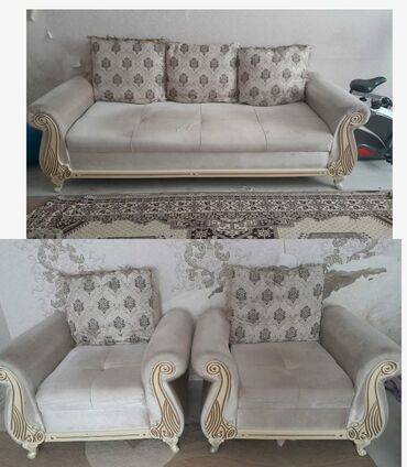 Комплекты диванов и кресел: Классический диван, 2 кресла