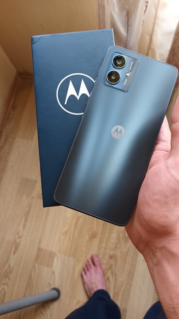 islenmis mator: Motorola Moto G14, 128 GB, rəng - Boz
