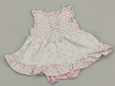 sukienka beżowa midi: Dress, 0-3 months, condition - Good