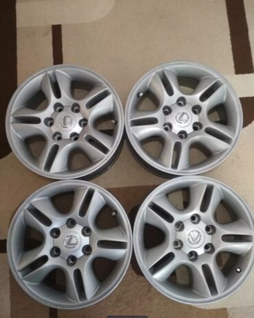 Диски: Литые Диски R 17 Lexus, отверстий - 6, Б/у — 2