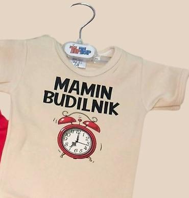 Bodiji i zeke za bebe: Bebi bodi kratkih rukava – TipTop - Materijal: mekani, prijatan pamuk — 19