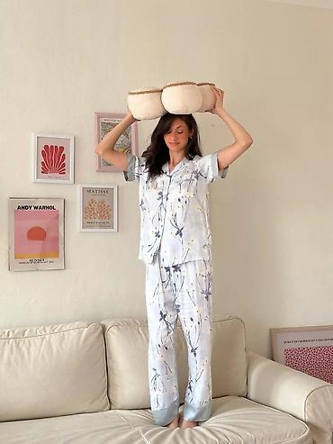 Пижамы: Легкая и дышащая ткань на самые жаркие дни лета 100% натуральная — 5