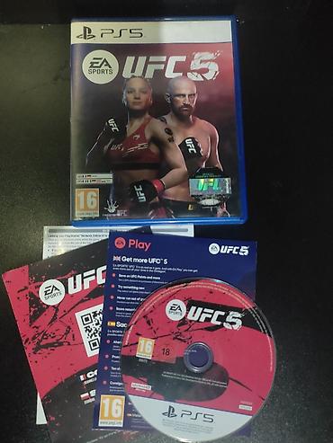xbox бу: UFC 5 на P/S 5 оригинал лицензионная- 2000 сом осада на P/S 4 - 1500 — 1
