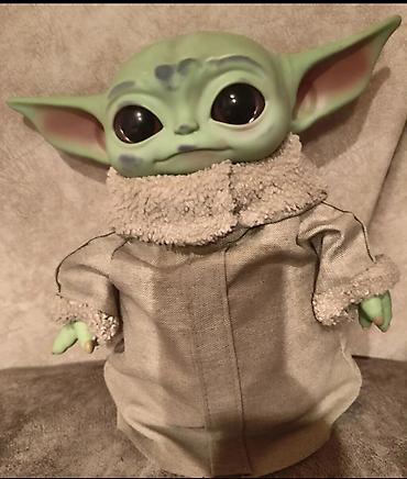 uşaqlar üçün oyuncaqlar: The Mandalorian temalı “The Child” (Grogu) fiquru/oyuncağı. - Yaşıl — 1