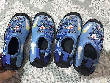 nike react: Детские акваобувь/пляжные тапочки, парами (2 пары). - Цвет: голубой — 1