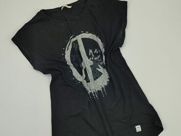t shirty levis damskie czarne: T-shirt, M (EU 38), condition - Good