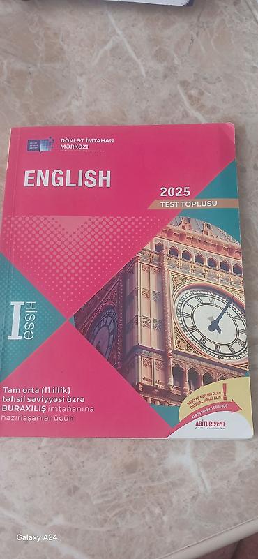 Testlər: İngilis dili Testlər 11-ci sinif, DİM, 1-ci hissə — 1
