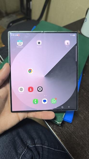 galaxy fold: Samsung Galaxy Z Fold6, Б/у, цвет - Серый, 2 SIM — 2