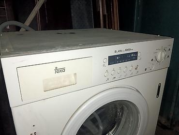 panasonic ev telefonu: Paltaryuyan maşın Teka, 8 kq, İşlənmiş, Avtomat, Qurutmasız — 2
