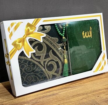 kisi ucun hediyye secimi: Hədiyyəlik namaz dəsti😍 səcdə,təsbeh,yasin kitabı Unisexsdi