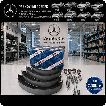 Sajle ručne kočnice: MERCEDES 124 190 SAJLA RUCNE KOCNICE NOSAC OPRUGICE PAKNE | Sajla — 3