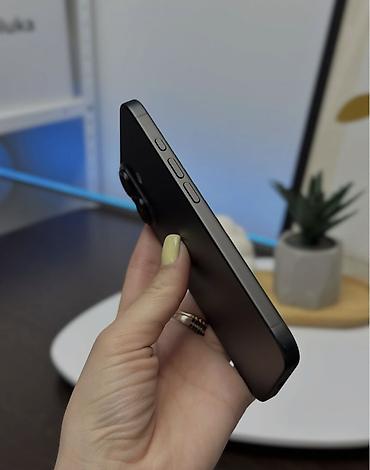 iphone 16 qiyməti: IPhone 16, 128 GB, Qara, Face ID, Simsiz şarj, Sənədlərlə — 3
