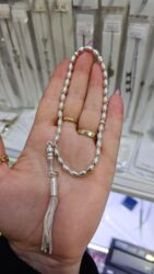 Təsbehlər: Gümüş təsbeh kolleksiyası.qiymet 100 m.dan baslayir - Material: gümüş — 19