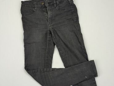jeansowe spódnice z przetarciami: Jeansy, SinSay, 2XS, stan - Dobry