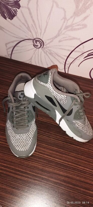 platformalı uşaq kedləri: Nike, Размер: 36, цвет - Серый, Новый