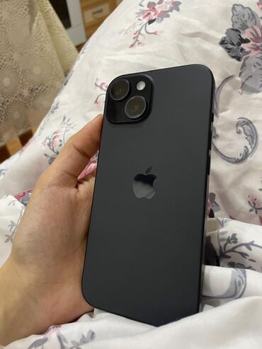 Apple iPhone: IPhone 15, 128 GB, Black Titanium, Face ID, Simsiz şarj, Zəmanət — 2
