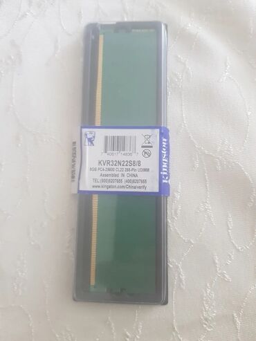 kampütür: Operativ yaddaş Kingston ValueRAM 8GB DDR4 KVR32N22S8/8 33 manata