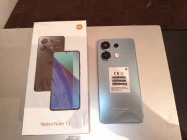 телефоны xiaomi redmi 10 с: Redmi, Redmi Note 13, Колдонулган, 256 ГБ, түсү - Көгүлтүр, 1 SIM, 2 SIM