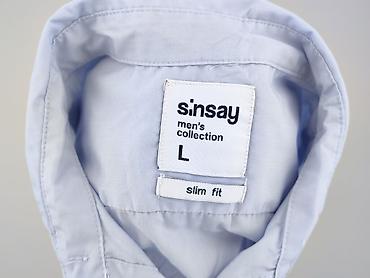 toggle coat: Sinsay, Koszulа dla mężczyzn, rozmiar L — 4