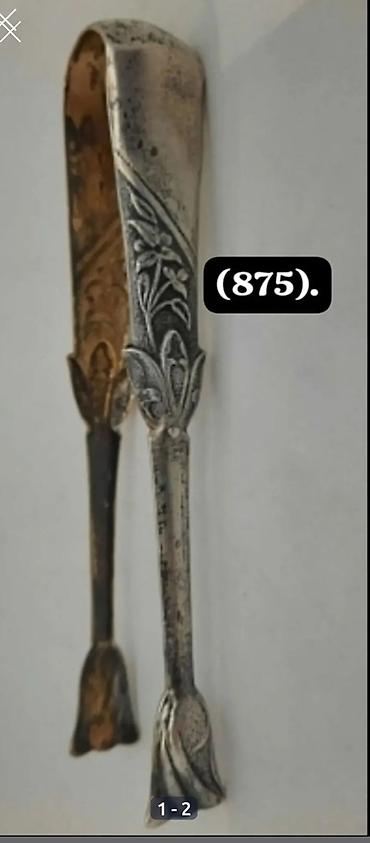 Çay dəsti, rəng - Gümüşü, Metal