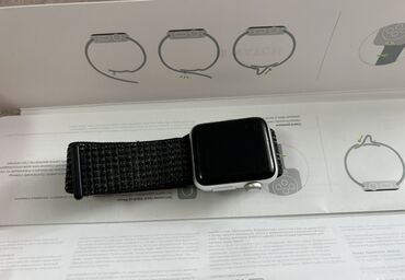 apple watch часы цена: Apple watch 3 38 
полный комплект 
аккумулятор 89