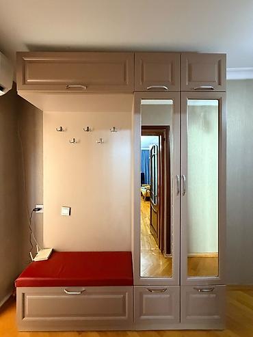 Dəhliz üçün funksional mebel dəsti - Komplekt: güzgülü qarderob