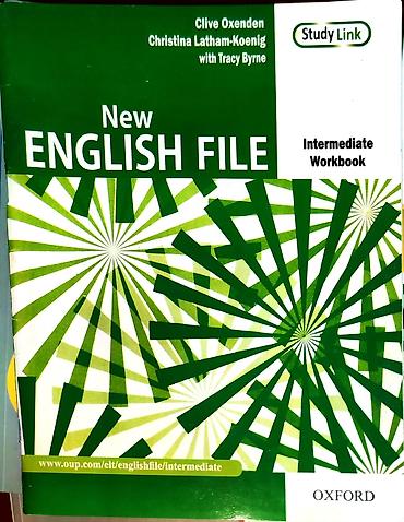 Школьные учебники: Satılır: Dil hazırlığı üçün kitablar dəsti 1) New English File – — 1