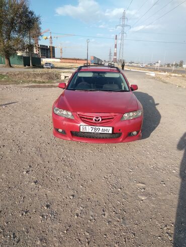 красные машины: Mazda Atenza: 2003 г., 2.3 л, Типтроник, Бензин, Универсал