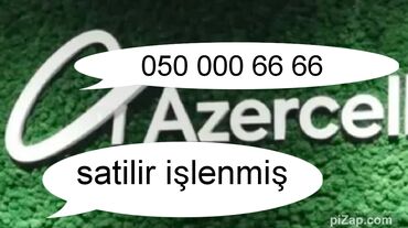 SİM-kartlar: Nömrə: ( 050 ) ( 6666 ), İşlənmiş