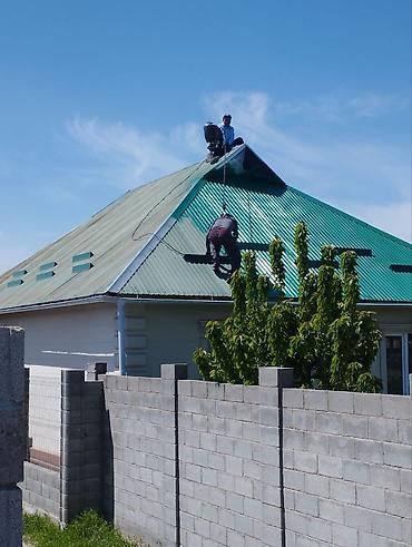 Другие строительные материалы: Покраска крыш, ворот, ангар, стен стаж работы 8,9 лет быстро — 22