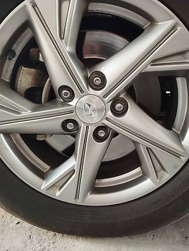 r16 sonata: Колеса в сборе 215 / 60 / R 16, Лето, Б/у, Комплект, Легковые, Литые, отверстий - 5 — 2