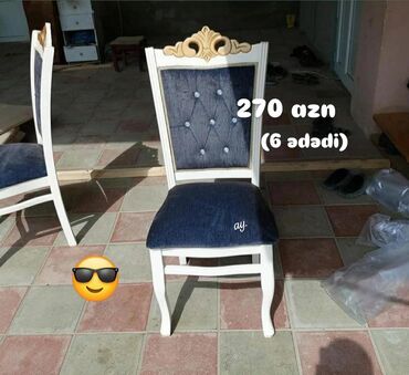 стеклянный обеденный стол: Qonaq otağı üçün, Yeni, Stul