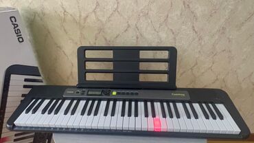 sintizator yamaha: CasiotoneLK-S250 Giymet-450manat, demək olar ki