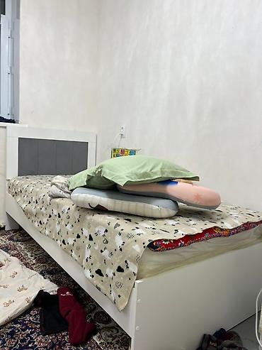 детская дерев кроватка: Односпальная кровать, Новый, С матрасом, длина - 200 см — 2