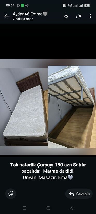 ucuz tek kravatlar: Təknəfərlik çarpayı