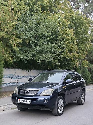 Lexus RX: 2008 г., 3.3 л, Автомат, Гибрид, Кроссовер
