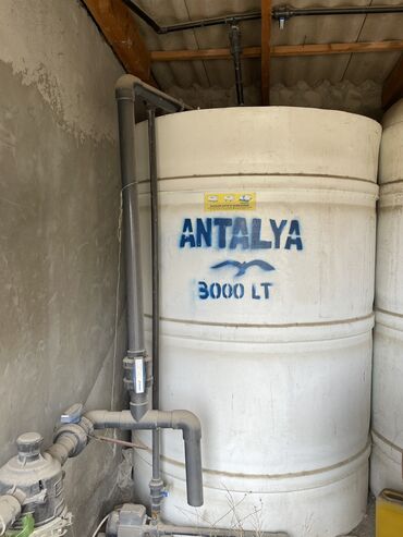 tek cene: Bak, Plastik, 3000 l l, İşlənmiş, Ünvandan götürmə