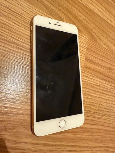 Apple iPhone: IPhone 8 Plus, 64 GB, Qızılı, Simsiz şarj