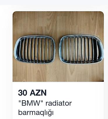 bmw radiator: Məhsul: BMW radiator barmaqlığı Qiymət: 40 AZN Xüsusiyyətlər: - 2 — 1
