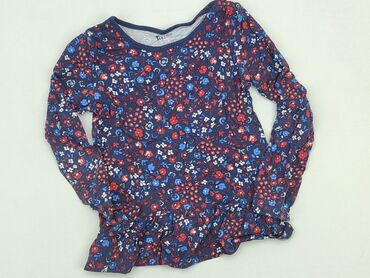 różowa bluzka w kwiaty: Blouse, Tu, 3-4 years, 98-104 cm, condition - Good