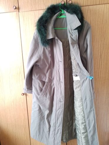 Пальто: Пальто женское,осеннее,подклад на синтепоне, б/у в отличном