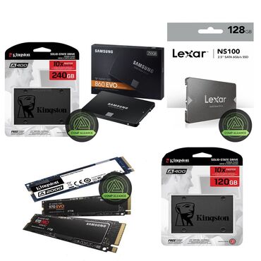 ssd 500gb: Fərqli həcmdə və fərqli növlərdə müxtəlif brendlərin yaddaş qurğuları