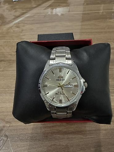 casio sumqayit: Orient kişi qol saatı - Klassik dizaynlı, paslanmayan poladdan korpus — 1