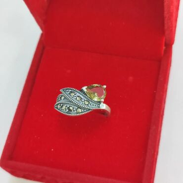 серебрянная ложка: Серебряный кольцо Серебро с марказидами 925 пробы Есть доставка по